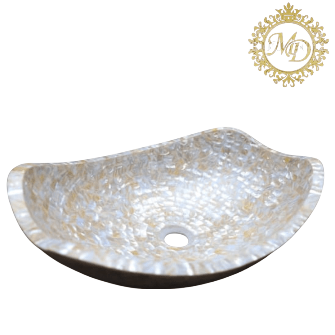 Mother of pearl basins - Majestic Decor
