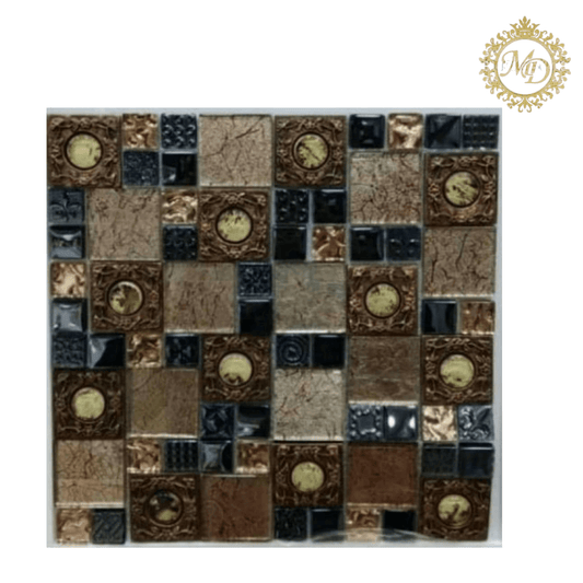 Mosaic Traditions Tile, 1" x 1" - Majestic Decor