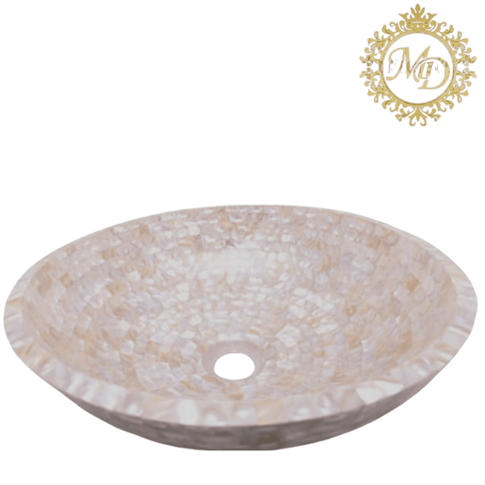 Mother of pearl basins - Majestic Decor