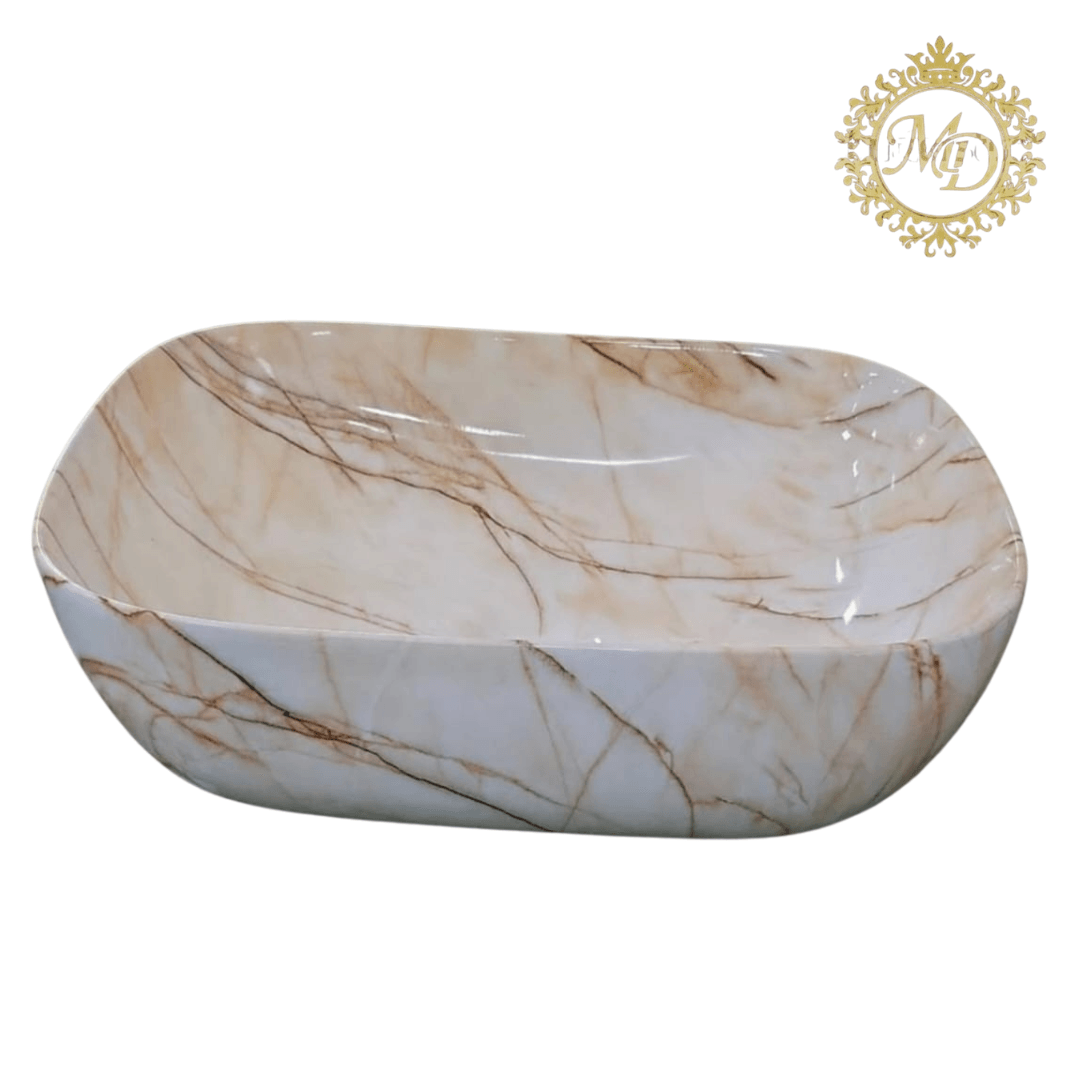 Ceramic Basins 13x18 – Durable & Space-Saving Wash Basin