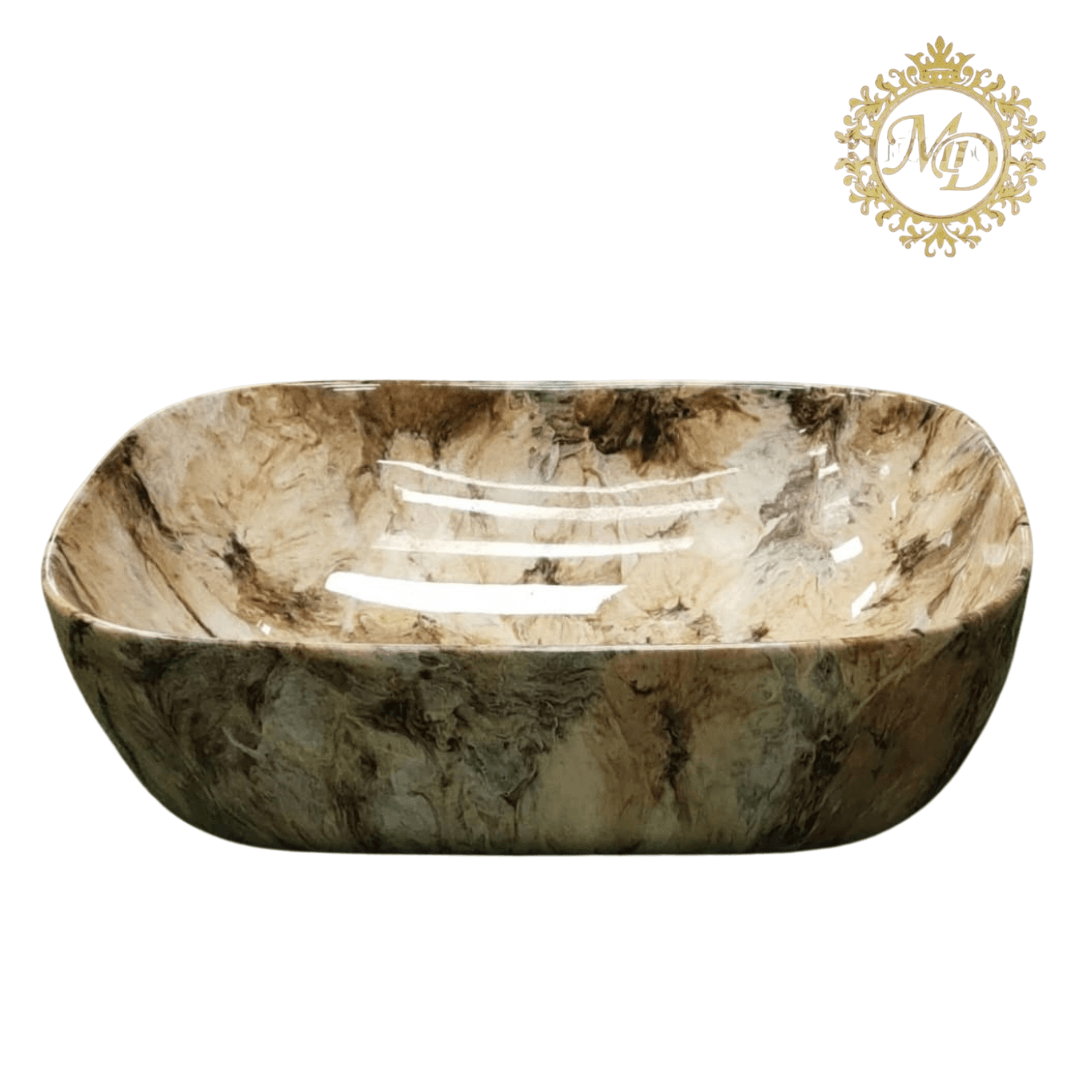 Ceramic Basins 13x18 – Durable & Space-Saving Wash Basin