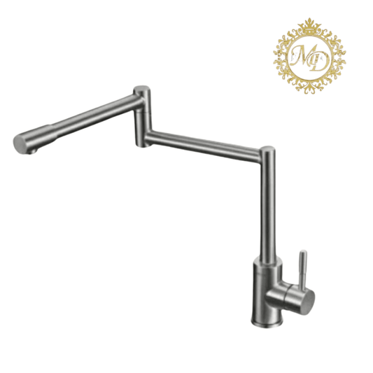 Pull Out Kitchen Sink Mixer with Connecting Hoses - Majestic Decor