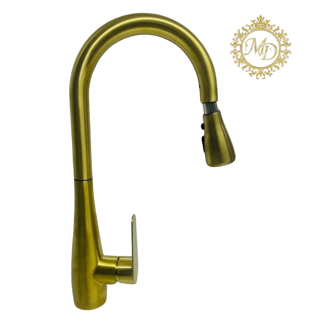 Pull-Down Kitchen Tap, Mechanical Docking - Majestic Decor