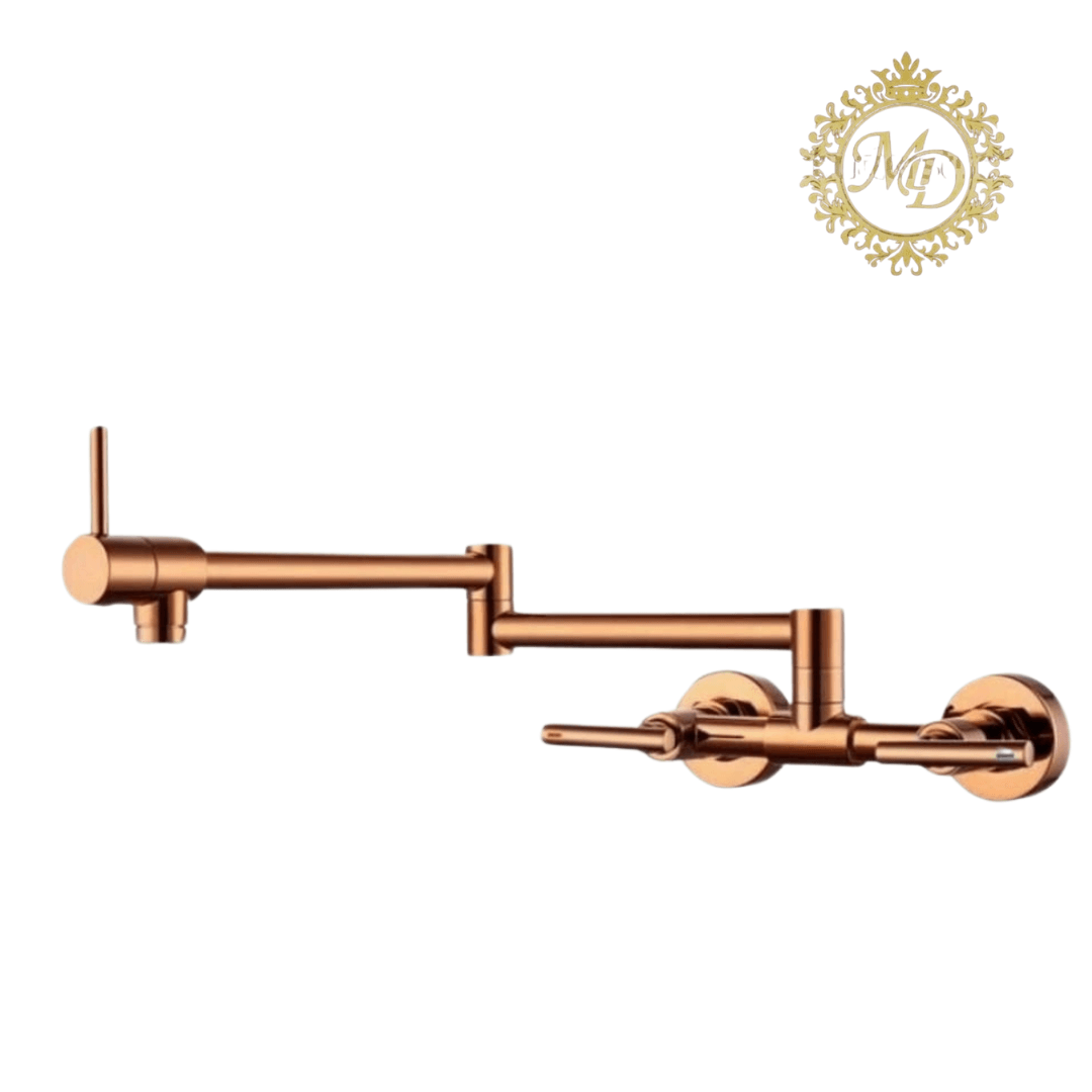 Folding Faucet Over Stove, Kitchen Faucet with Double Joint Swing Arms - Majestic Decor