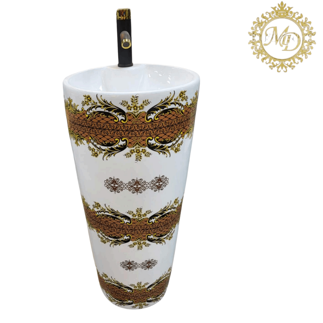 Indian coloured series washbasins - Majestic Decor
