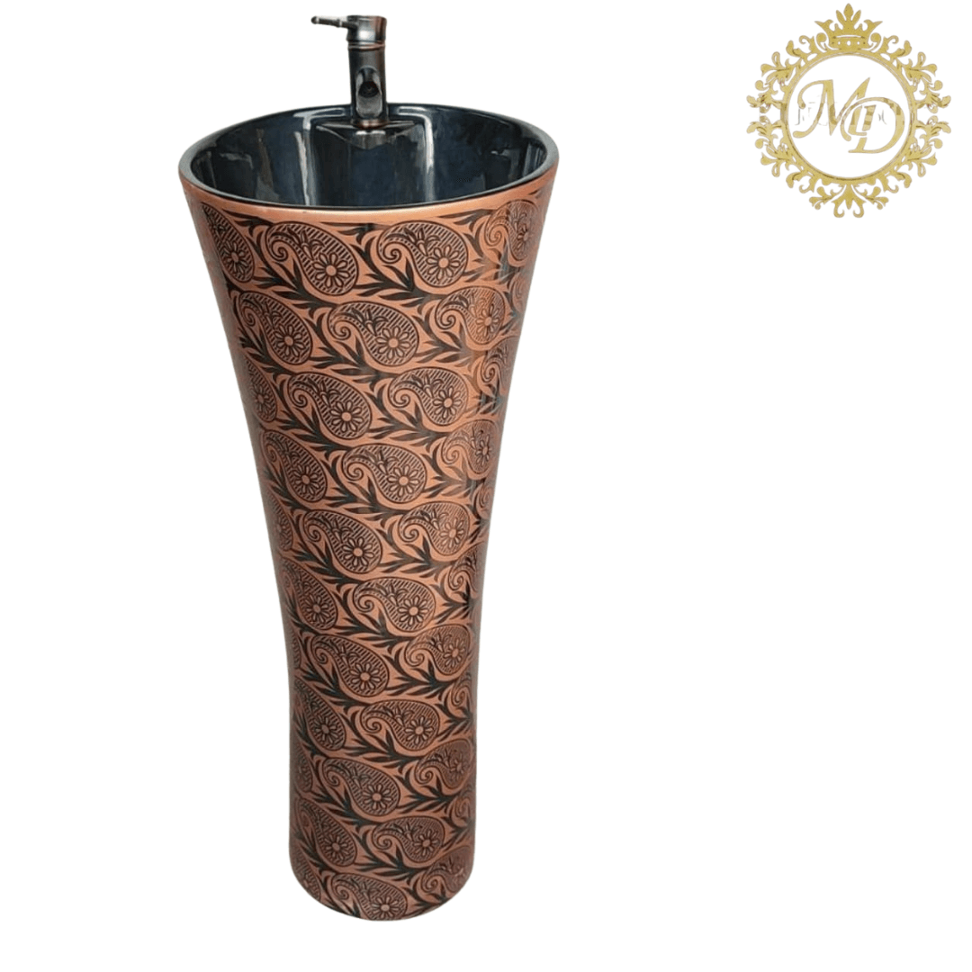 Indian coloured series washbasins - Majestic Decor