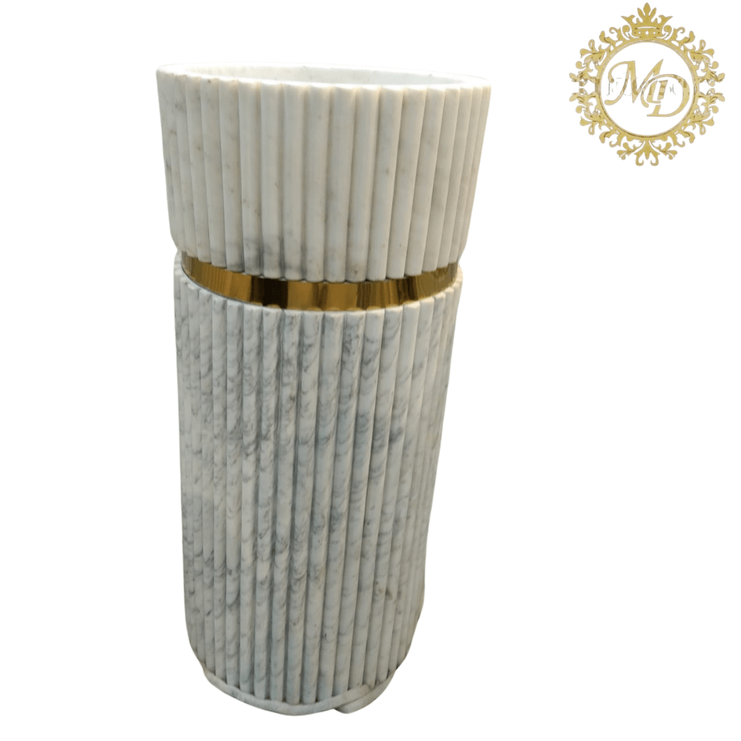 Natural marble washbasins - Majestic Decor