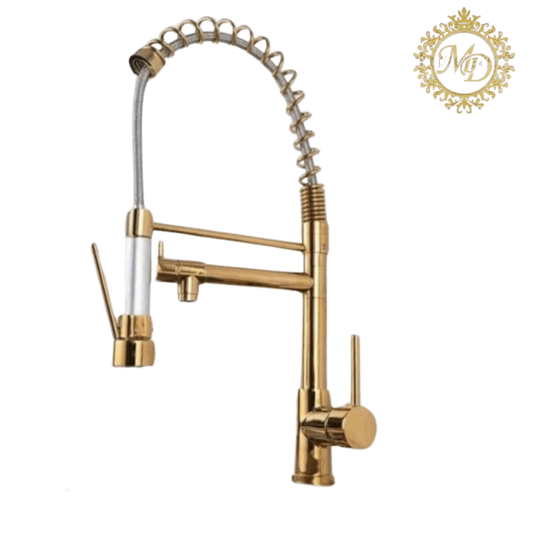 Brass Wall Mounted Kitchen Sink Tap – Stylish & Durable