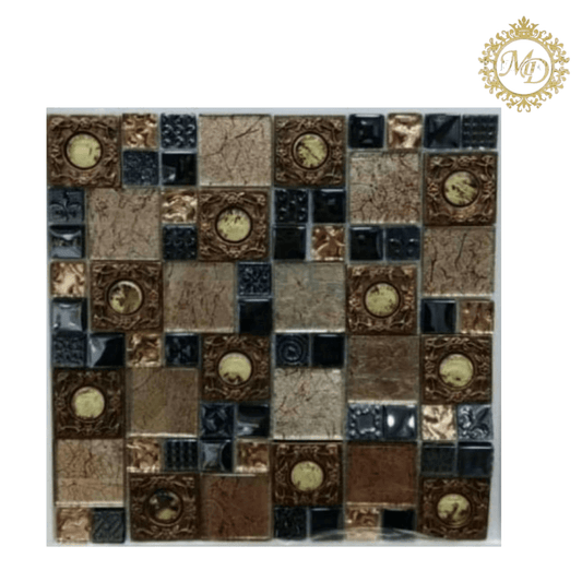 Mosaic Traditions Tile, 1" x 1" - Majestic Decor