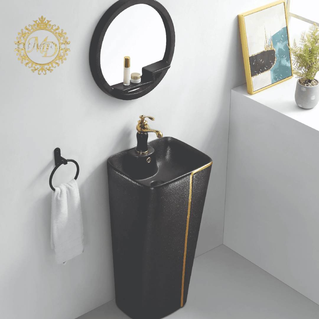 Buy Rectangle Wash Basin - Durable Ceramic Design

