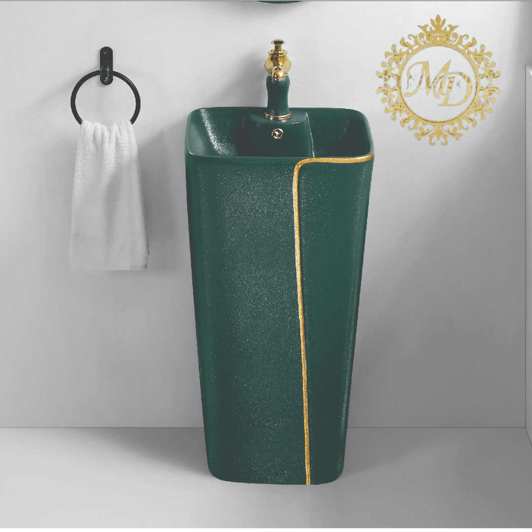 Buy Rectangle Wash Basin - Durable Ceramic Design

