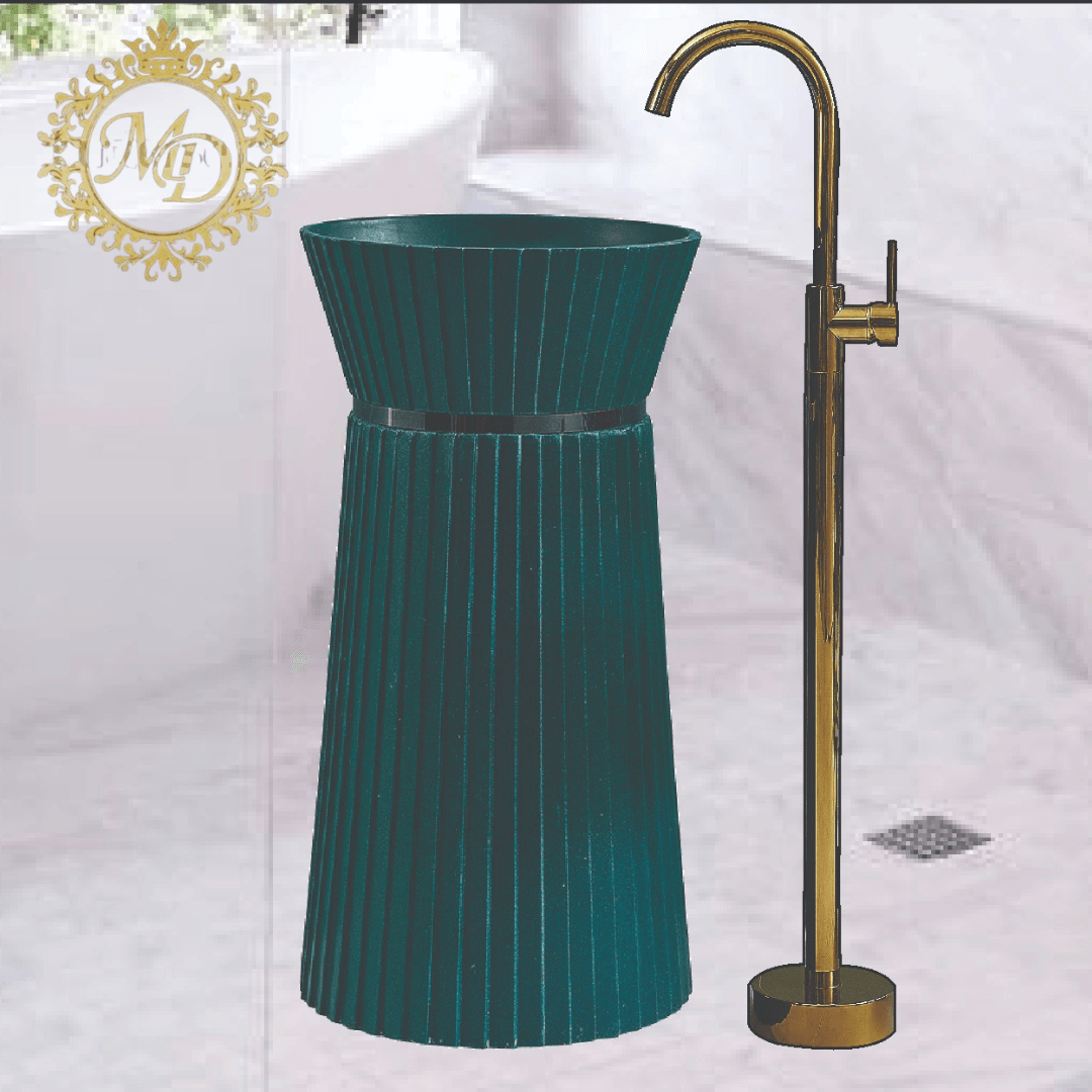 Composite marble washbasins - Majestic Decor