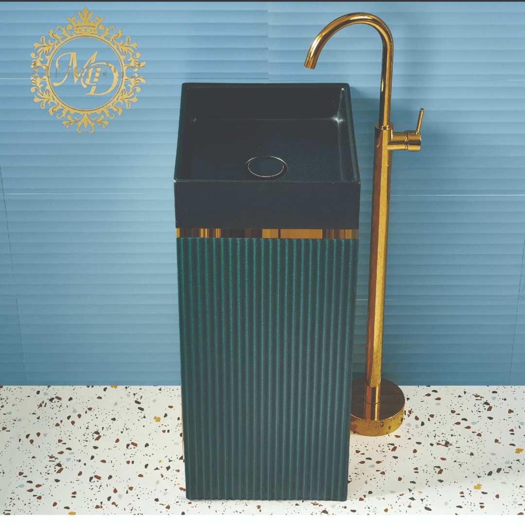 Composite marble washbasins - Majestic Decor