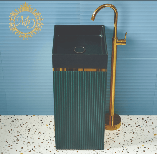 Composite marble washbasins - Majestic Decor