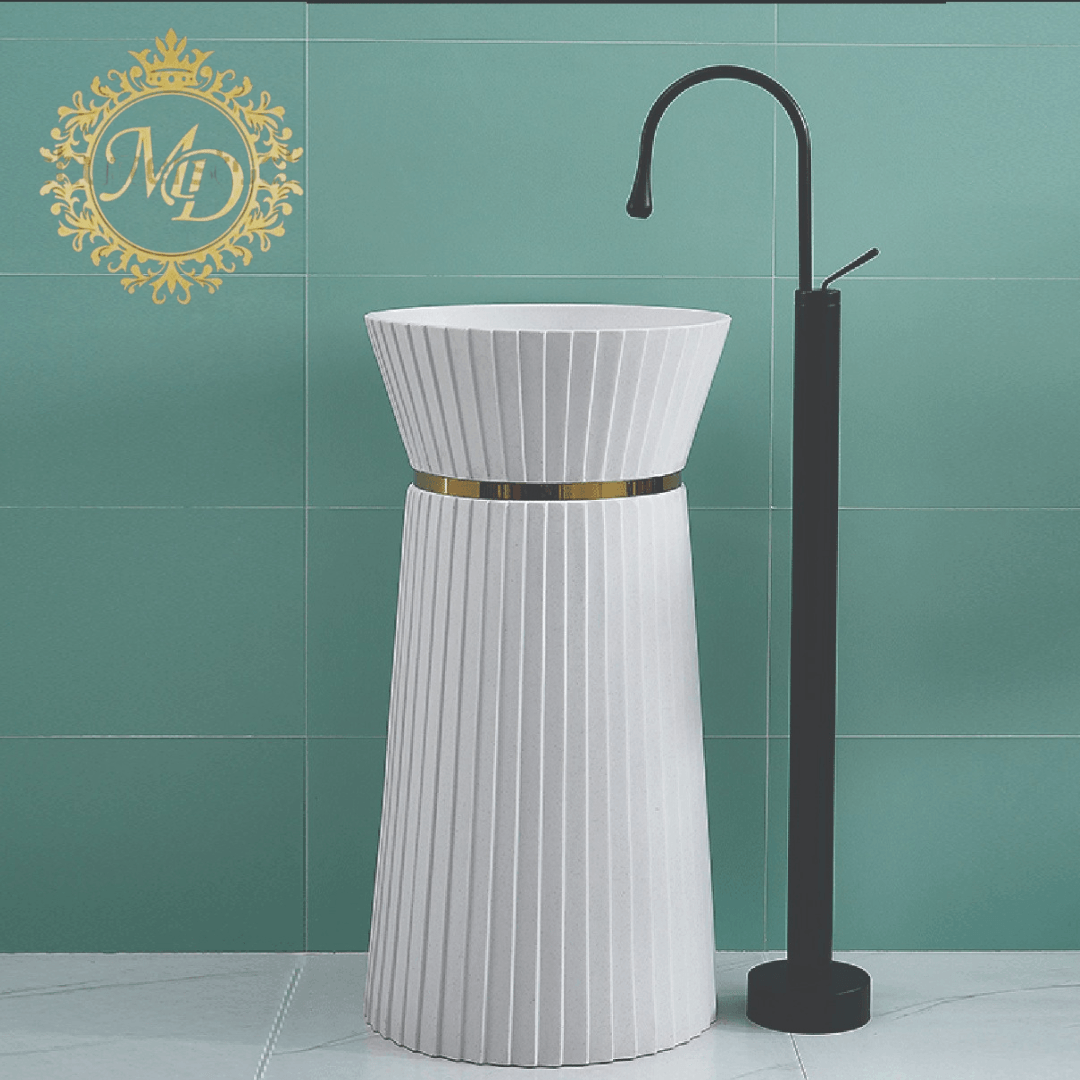 Composite marble washbasins - Majestic Decor