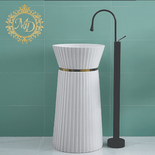 Composite marble washbasins - Majestic Decor