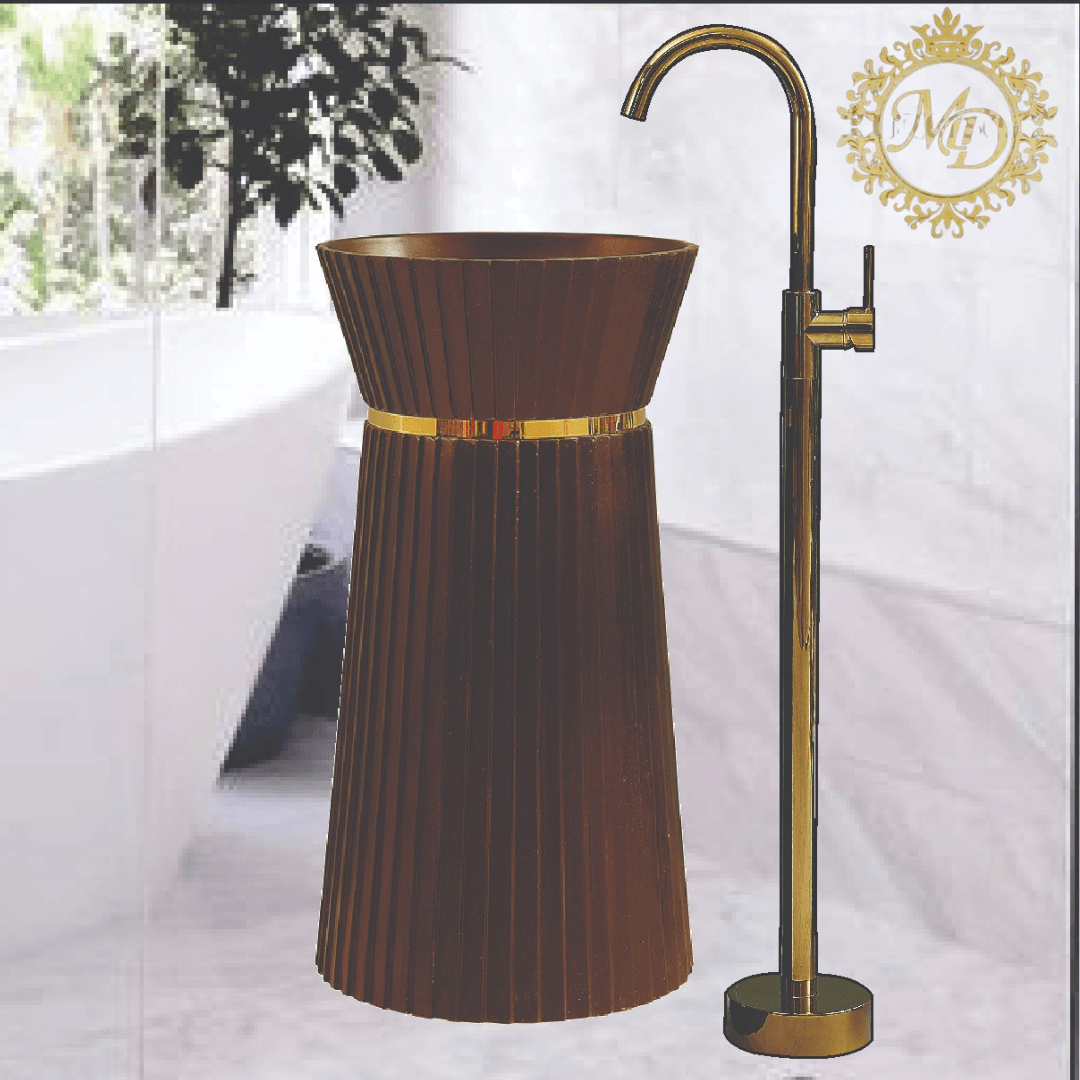 Composite marble washbasins - Majestic Decor