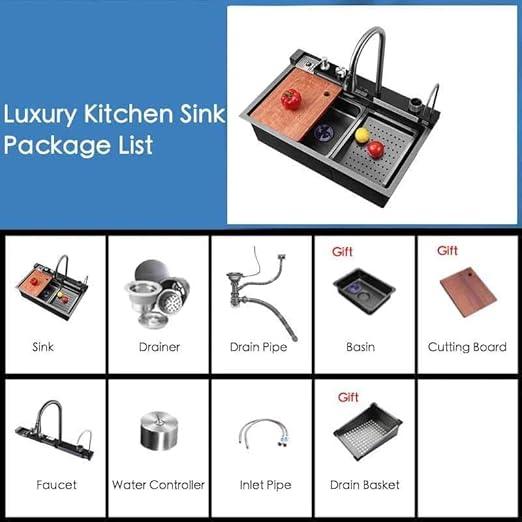 Multifunction Piano digital sink - Majestic Decor
