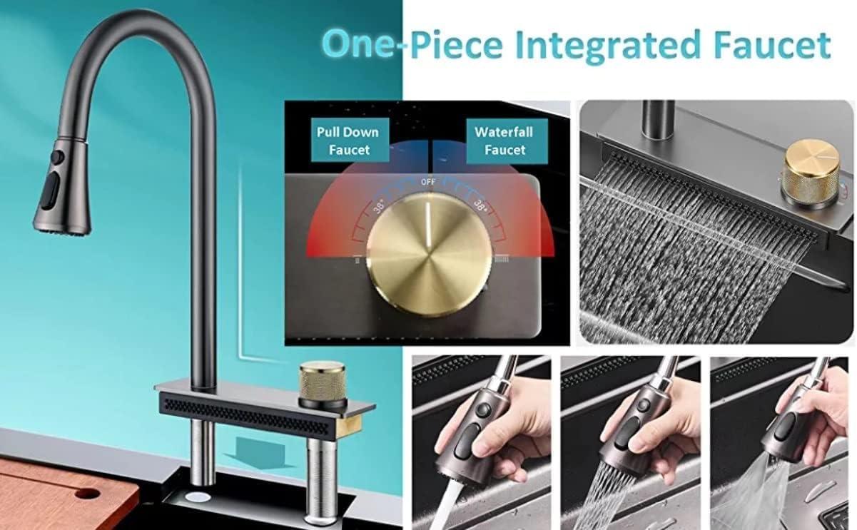 multifunction waterfall sink - Majestic Decor