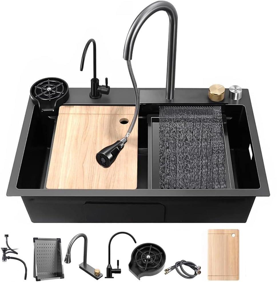 multifunction waterfall sink - Majestic Decor