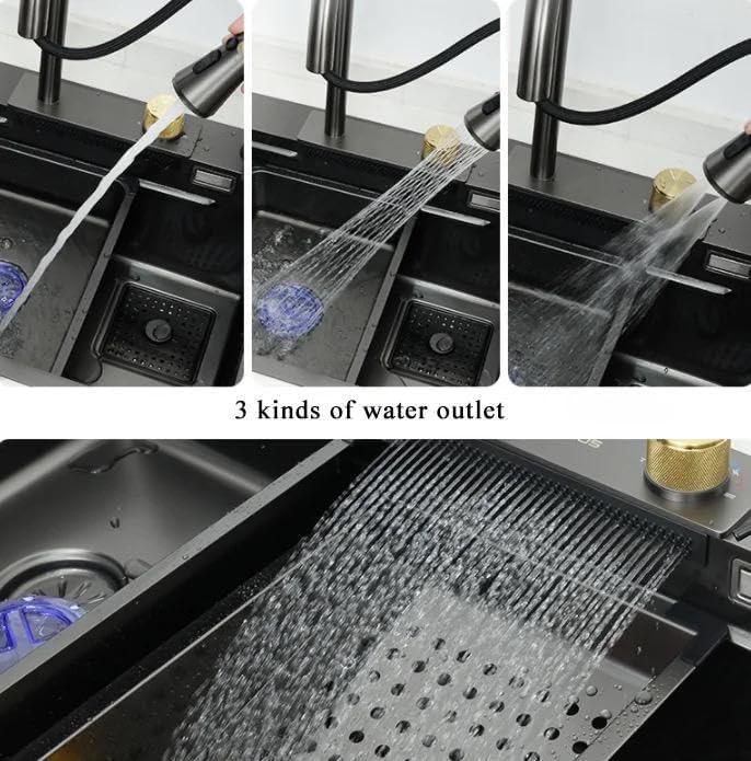 multifunction waterfall sink - Majestic Decor