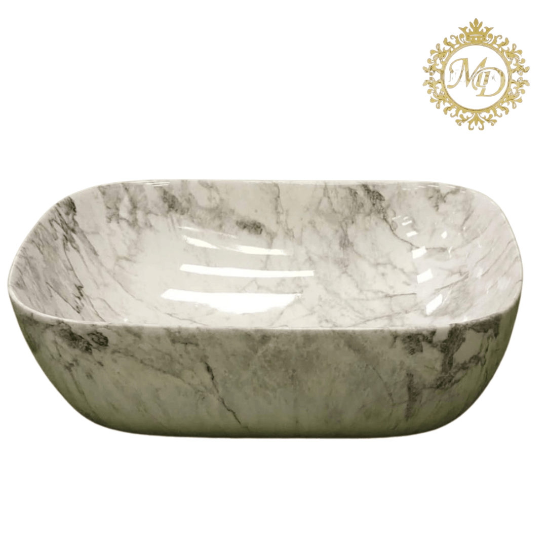 Ceramic Basins 13x18 – Durable & Space-Saving Wash Basin